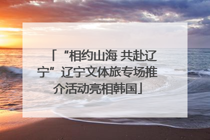 “相约山海 共赴辽宁”辽宁文体旅专场推介活动亮相韩国