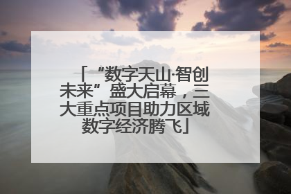 “数字天山·智创未来”盛大启幕，三大重点项目助力区域数字经济腾飞