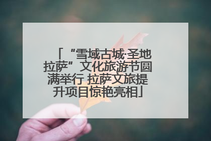 “雪域古城·圣地拉萨”文化旅游节圆满举行 拉萨文旅提升项目惊艳亮相