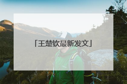 王楚钦最新发文