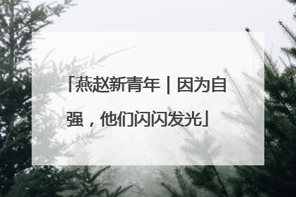 燕赵新青年｜因为自强，他们闪闪发光
