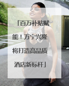 百万补贴赋能！万宁兴隆将打造高品质酒店新标杆