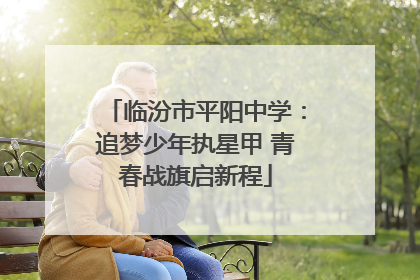 临汾市平阳中学：追梦少年执星甲 青春战旗启新程