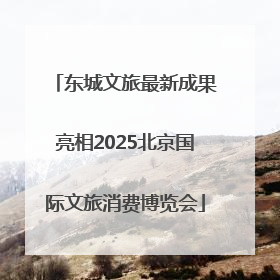 东城文旅最新成果亮相2025北京国际文旅消费博览会