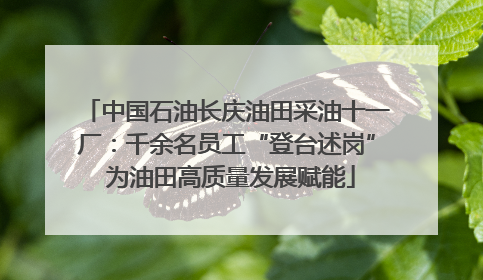 中国石油长庆油田采油十一厂：千余名员工“登台述岗” 为油田高质量发展赋能