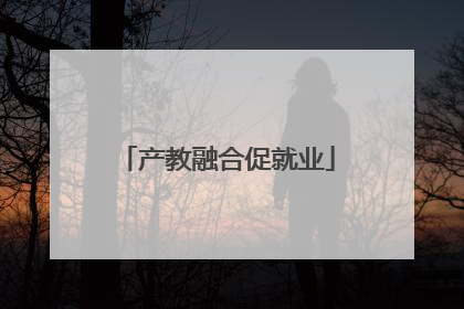 产教融合促就业