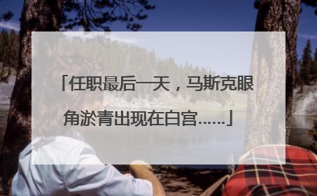 任职最后一天，马斯克眼角淤青出现在白宫……