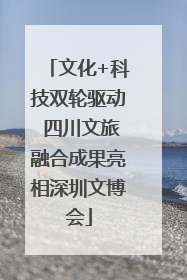 文化+科技双轮驱动 四川文旅融合成果亮相深圳文博会