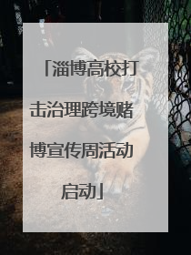 淄博高校打击治理跨境赌博宣传周活动启动