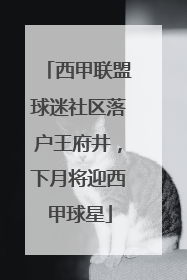 西甲联盟球迷社区落户王府井，下月将迎西甲球星