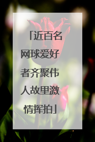 近百名网球爱好者齐聚伟人故里激情挥拍