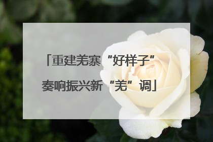 重建羌寨“好样子” 奏响振兴新“羌”调
