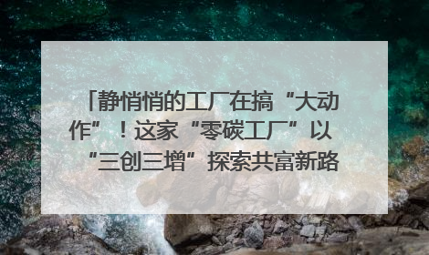 静悄悄的工厂在搞“大动作”！这家“零碳工厂”以“三创三增”探索共富新路径｜网络名人四川行