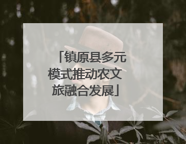 镇原县多元模式推动农文旅融合发展
