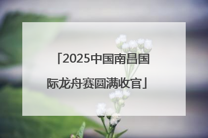 2025中国南昌国际龙舟赛圆满收官