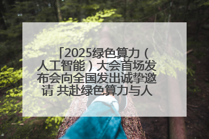 2025绿色算力（人工智能）大会首场发布会向全国发出诚挚邀请 共赴绿色算力与人工智能融合之约