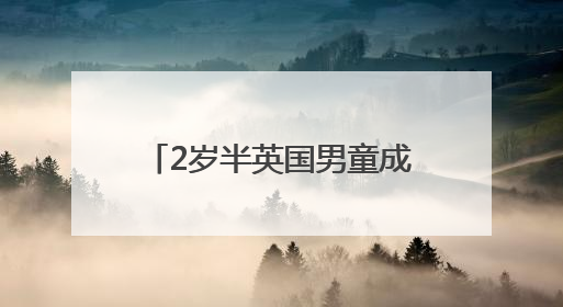 2岁半英国男童成为门萨俱乐部史上最年轻男性会员