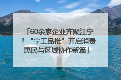 60余家企业齐聚江宁！“宁工品推”开启消费惠民与区域协作新篇